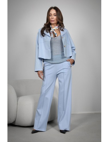 Elegant women's trousers - 8 buttons