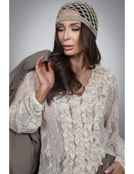 Sensual women's blouse - Spanish Lace