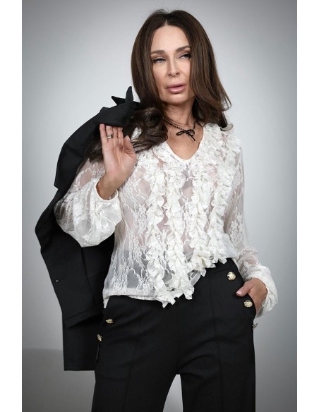 Sensual women's blouse - Spanish Lace