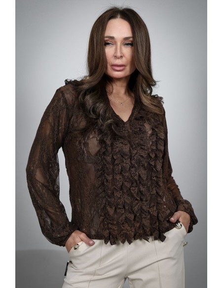 Sensual women's blouse - Spanish Lace
