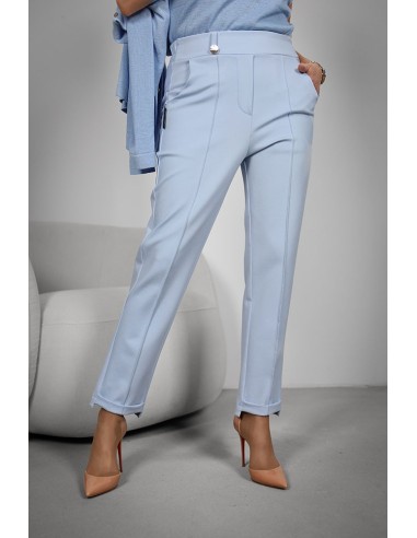 Elegant women's trousers - 8 buttons