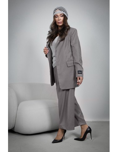 Women's wide-leg trousers - Classic