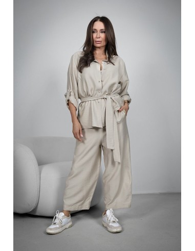 EVA Women's Set - Shirt + Trousers + Tie