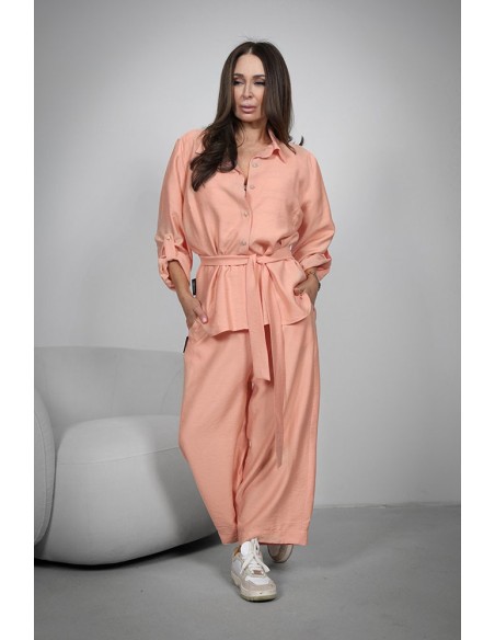 EVA Women's Set - Shirt + Trousers + Tie