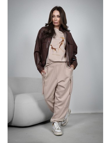 Women's combat trousers with pockets - Modal