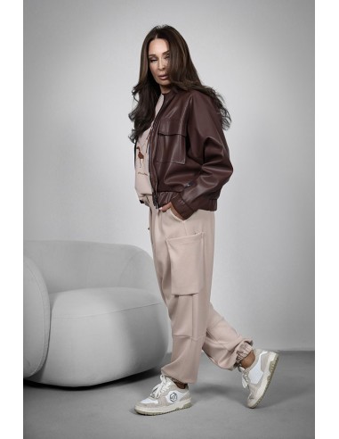 Women's combat trousers with pockets - Modal