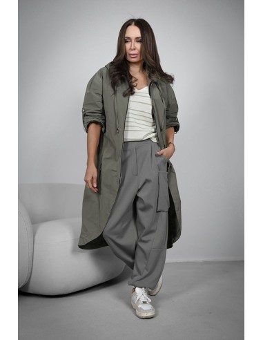 Women's combat trousers with pockets - Modal