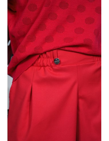 A wonderful women's sweater - Openwork Polka Dots