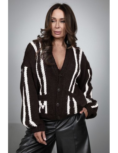 A wonderful women's cardigan - Stripe M