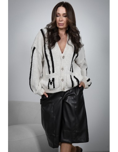 A wonderful women's cardigan - Stripe M