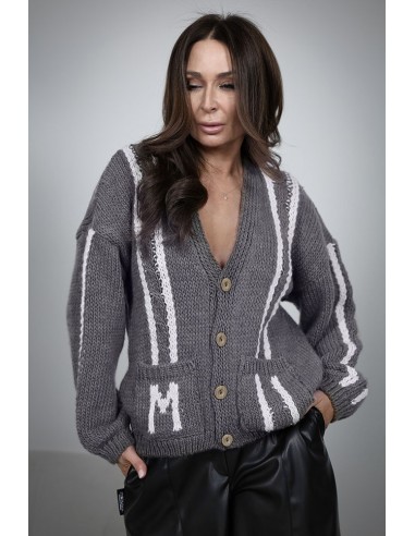 A wonderful women's cardigan - Stripe M