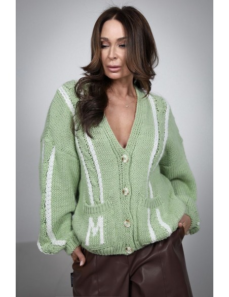 A wonderful women's cardigan - Stripe M