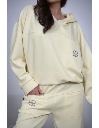 Wygodny dres damski z cyrkoniami - BB
