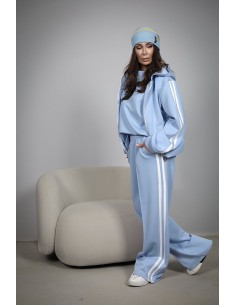 Stylish and comfortable women's tracksuit - Stripes