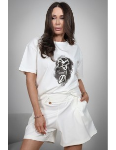 Subtle women's T-shirt - Poppy flower 2