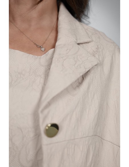 Subtle women's jacket - Lace