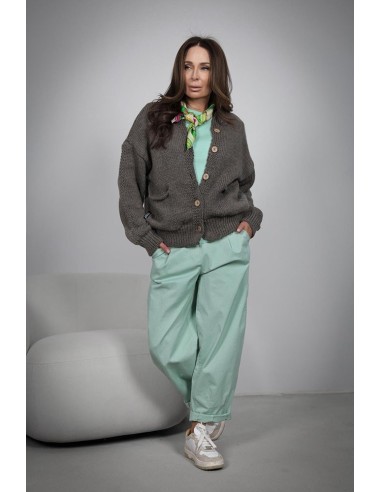 Women's wool sweater - Bomber Cardigan