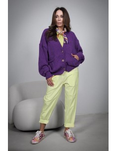 Women's wool sweater - Bomber Cardigan 2