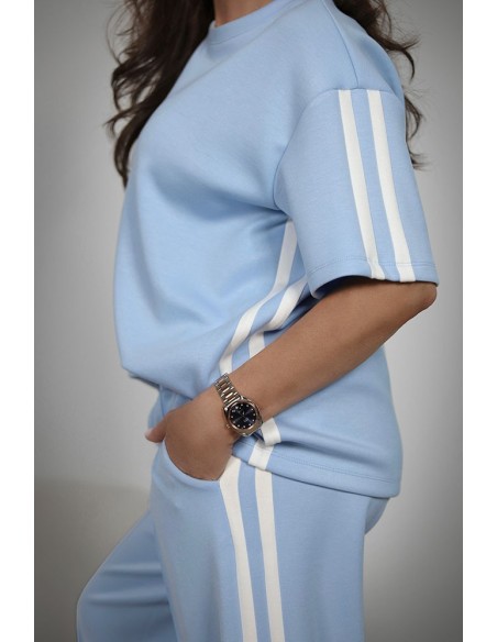 Loose-fitting T-shirt for everyday use - Stripes