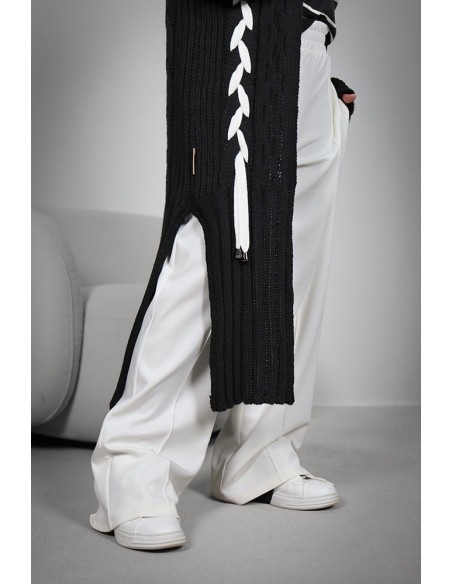 Women's Cardigan - Long Braided Braid