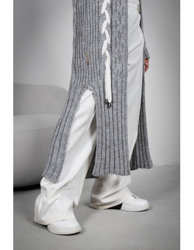 Women's Cardigan - Long Braided Braid