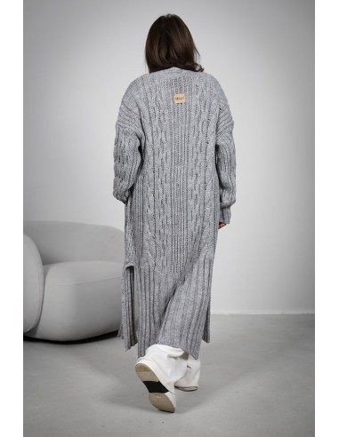 Women's Cardigan - Long Braided Braid